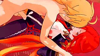 Mavuika's huge tits get creampied