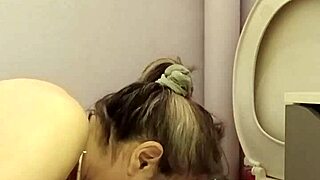 Toilet slave orgasm?