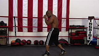 Sarah Jay fingers pussy and blows black cock in fishnets.