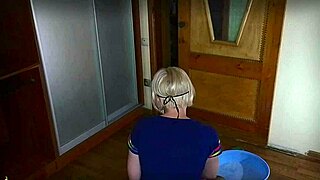 mrs lazinski as a naive mature maid