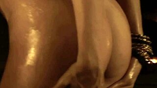 Sexy asian woman strips body