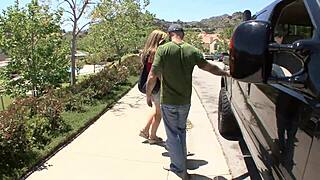 Blonde milf evelin enjoys great cock in doggy style