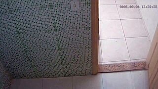 Stepdaughter caught on camera interacting with stepfather