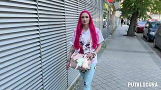 Hey, check out Putalocura catching busty friki Victoria Arias in a super hot contest with blowjob and doggystyle action.