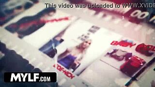 Shoplifting milf passed around by stepson and three men for stealing