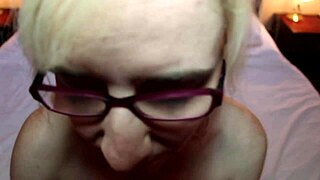 Can This Old Blonde Slut Give You An Orgasm With Her Blowjob?