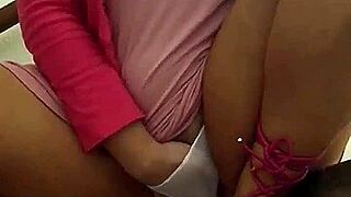 angel lima masturbates outdoors on stairs... oops