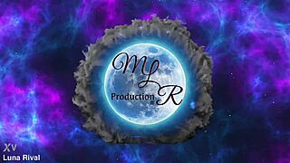 Blue-Eyed Luna Rival's Intense BDSM Roleplay with Neighbors in Skirt