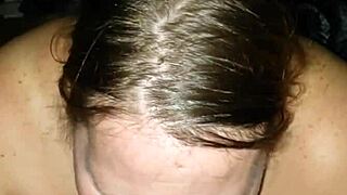 MILF sucks monster cock in detailed blowjob scene