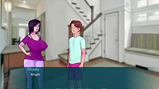 Sexnote Part 6: BBW Teacher and Classmate in Wild Cartoon Parody Action