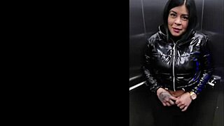 Fucked Neighbor's Stepmother In Elevator