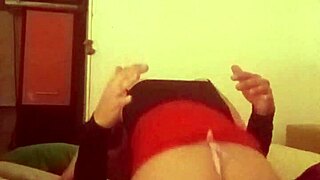 my stepmom comes home drunk in a short red dress, gets me hard, and i end up fucking her ass rough