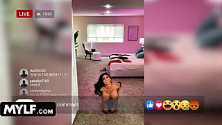 Stepmom begs for stepson's cock in taboo handjob session!