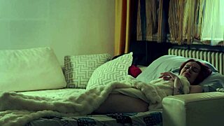 Step mom shares bed with step son for monster cock spooning
