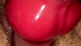 hairy bbw milf experiences fisting and squirting