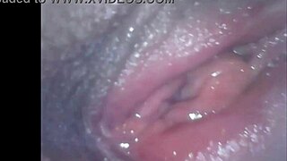 MILF Caresses Anal, Shows Pussy Inside and Pissing