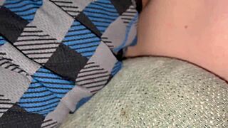 18 year old blonde, you get double creampie from big black cocks in one night