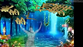 Mature Chinese Aunt Dances in Village Setting