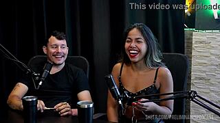 couple kaliente in preliminares podcast with bia hot