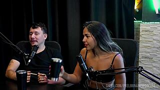 couple kaliente in preliminares podcast with bia hot