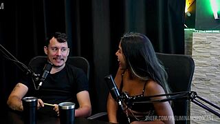 couple kaliente in preliminares podcast with bia hot