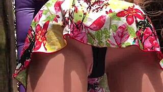 teaching my stepsister to play on the phone while making her feel my huge cock as a sex toy