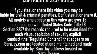 Hot MILF Sara Jay and Black Beauty Misty Stone Bang Black Cock