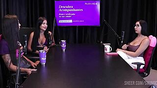 Renatinha Melo, Tifany Rocha, and Didy Reis in glamorous outdoor casting compilation.