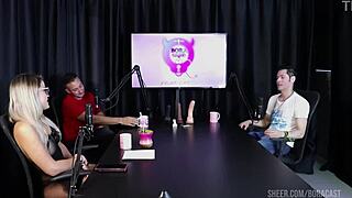 watch bruna carlos in sheer red outfit?