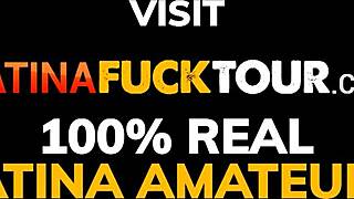 Thick Curvy Latina Milf With Big Tits Gets Drilled Deep By Her American Boyfriend's Big White Cock In Rough Homemade Fucking