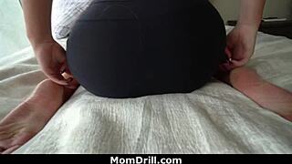 stepmom convinces stepson with ass clapping dick ride 😏