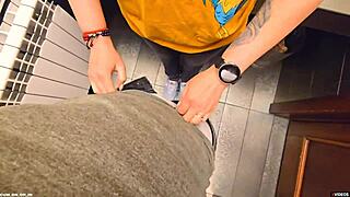 Milf Begs For Cum In Her Wet Pussy During Public Masturbation Session