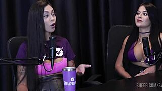 Renatinha Melo, Tifany Rocha, and Didy Reis in glamorous outdoor casting compilation.