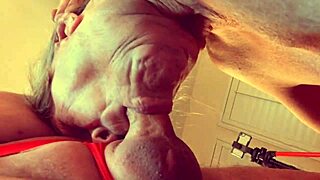 Granny Velma Dinkley Solves Cocksucking Mystery With Open Bathrobe