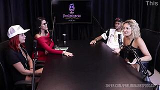 Melhores Momentos Do Lutero E As Tequeleiras Malucas No Preliminares Podcast Com Bia Hot - Parte 1 Watch On Sheer Red