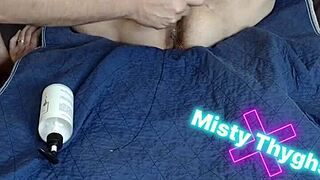 Bbw stepmom fucked with toys squirting