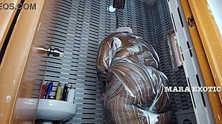 Shower Time With Fat Onion Booty Milf Mara Exotic