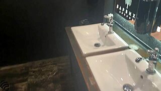 Stepmother Masturbates to Orgasm in Public Restaurant