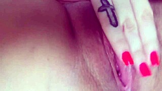 Dj Brisa the naughty redhead babe masturbates to orgasm in dorm