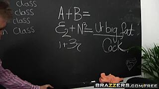 Kerry Louise narrates how Danny D handles his students in Brazzers adventure.