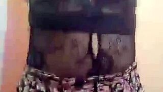 i am aurora estelar showing myself in my home bathroom