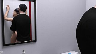 Hot Milf Ass Fucked In Bathroom