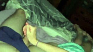 WIFE JERKS BLOWS AND FUCKS TO CUM COVERED ASSHOLE