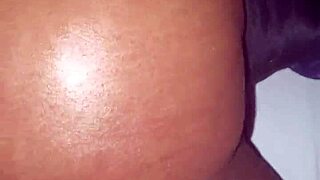 Juicy ebony ass bounces on huge cock.