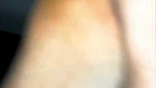 slutty mommy shows her tits and pussy in homemade POV groping session.