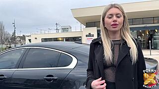 GEORGIA BELLE COQUINE EST ADEPTE DU SEXTOY IN BLONDE BRUNETTE FFM THREESOME!