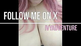 Hot Chubby Girl Watches in Cosplay!