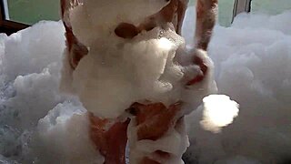 brunette in feminine clothing gets ass fucked hard by guy