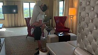 Blonde milf Cassie Bender contrasts in cuckold with Lucas Frost.