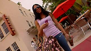 Eva Ellington is a petite brunette who enjoys certain activities